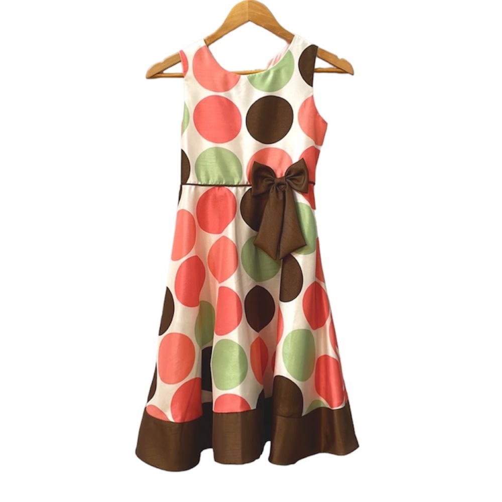 NEW UNUSED Children’s Polkadot Dress Kids Medium/Large